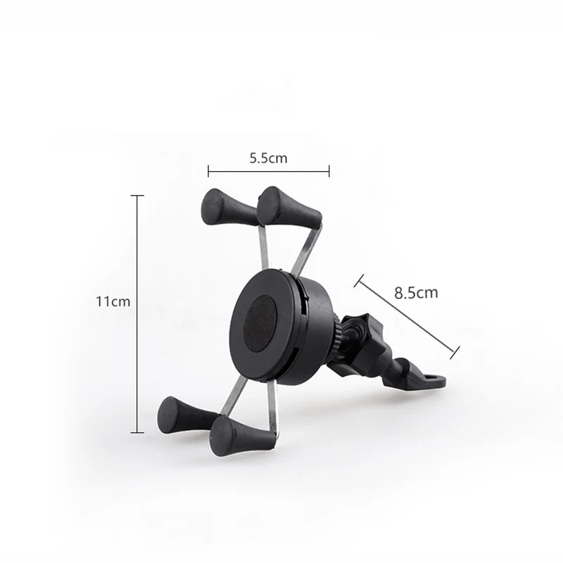 X Grip Waterproof Bracket Motorcycle Motorbike Phone Holder Mount Clamp Mobile Phone Accessories With Two Installation Methods