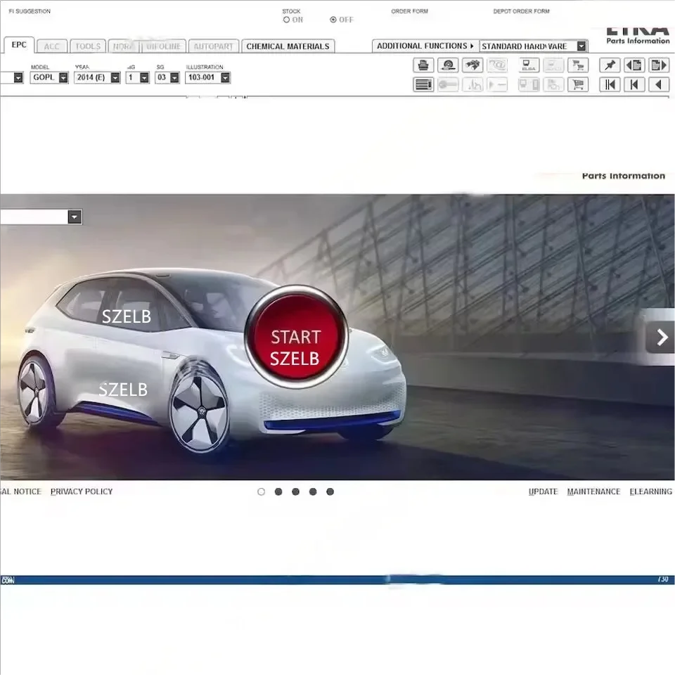Vivid2018+Autodata3.45 برنامج إصلاح السيارات الأوروبية + Etka 8.5 ELSAWIN 6.0، أحدث برنامج للصيانة، لـ V/W AU/DI SE/A SK
