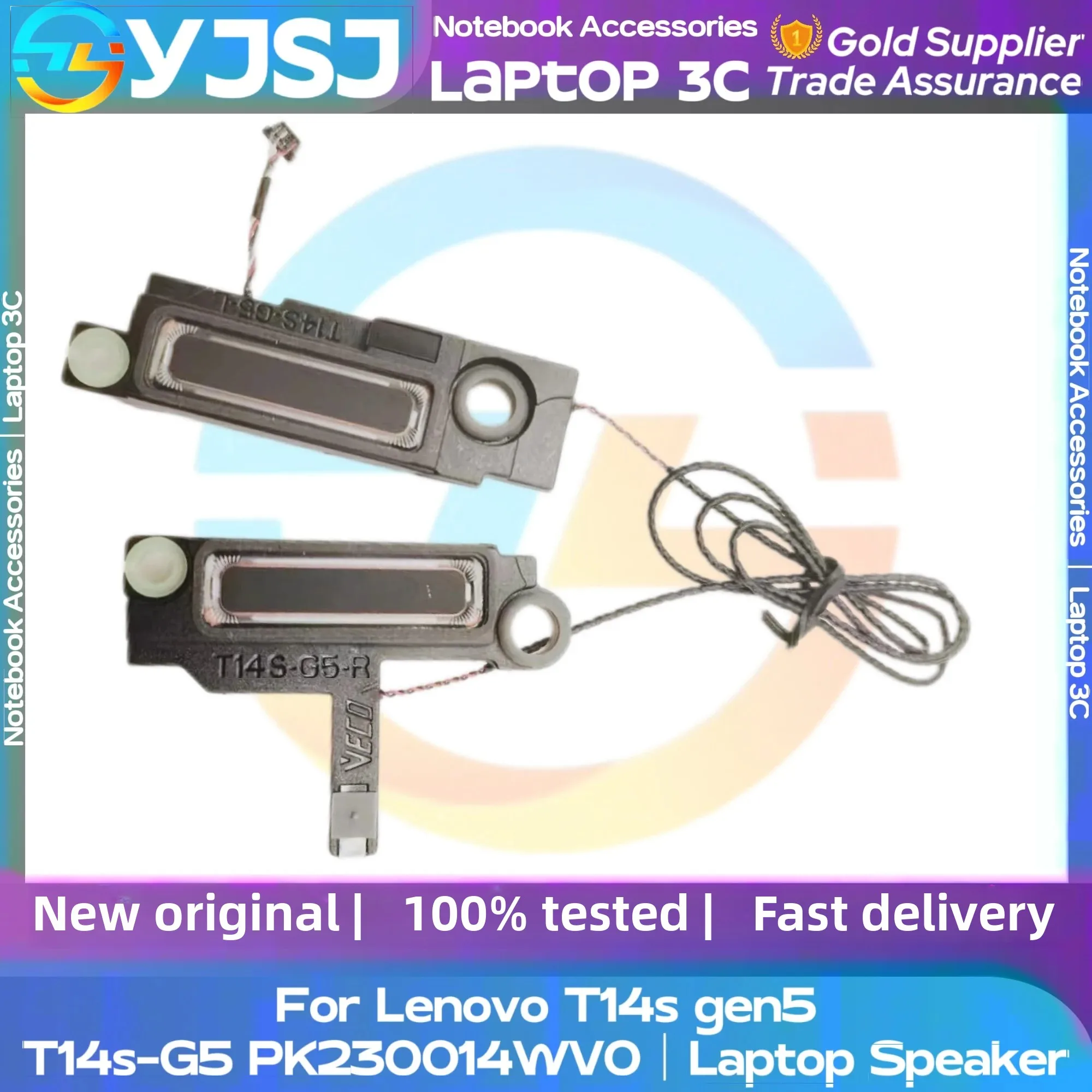 

New Original Laptop Notebook Audio Speaker For Lenovo T14s gen5 T14s-G5 Built in horn audio PK230014WV0