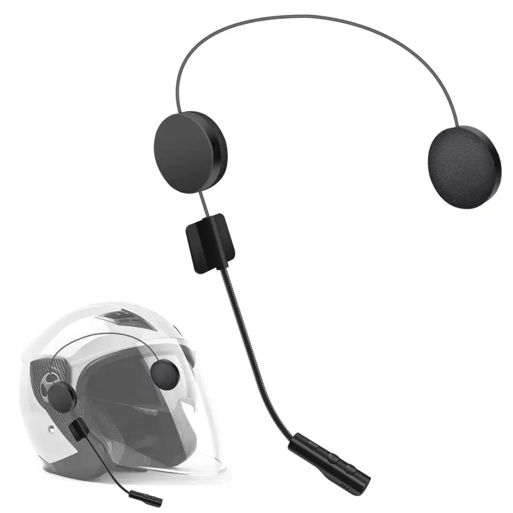 

Helmet Intercom Premium Lightweight Helmet Earphone Bluetooth-compatible 5.0 Motorcycle Helmet Earphone for Motorcycle
