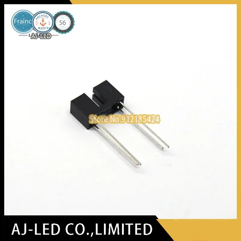 10pcs/lot ST130A single beam direct infrared photoelectric sensor, through-beam switch slot type optocoupler slot width 2.7mm