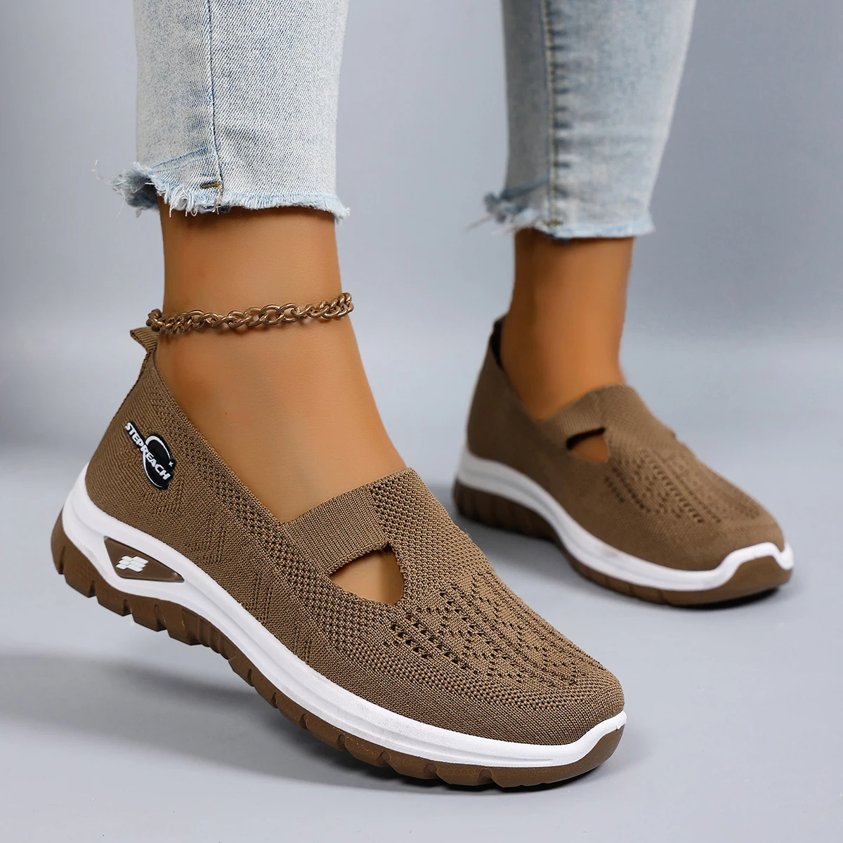 Women's summer breathable mesh flat shoes women's shoes casual sneakers shoes, clearance free shipping