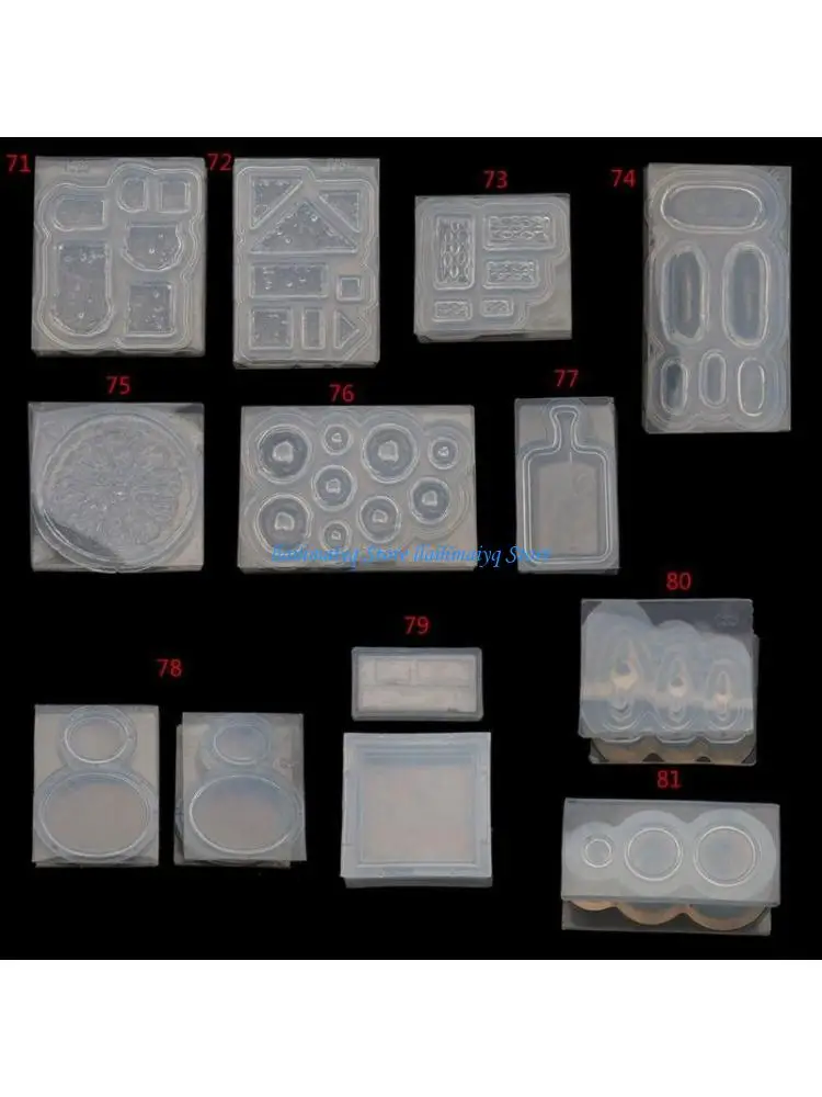 573B Tea Bottle Resin Casting Mold Silicone Mold Miniture for Play Cup Mold