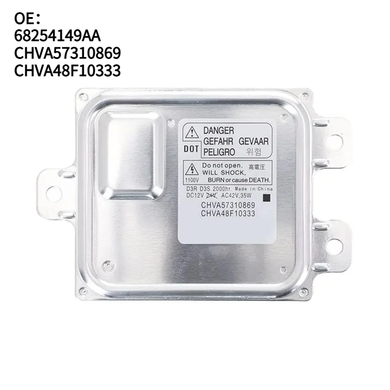 

68254149AA For Dodge Challenger 2015-2020 Headlamp D3S D3R HID Ballast Module OE CHVA57310869 CHVA48F10333 Car Accessories