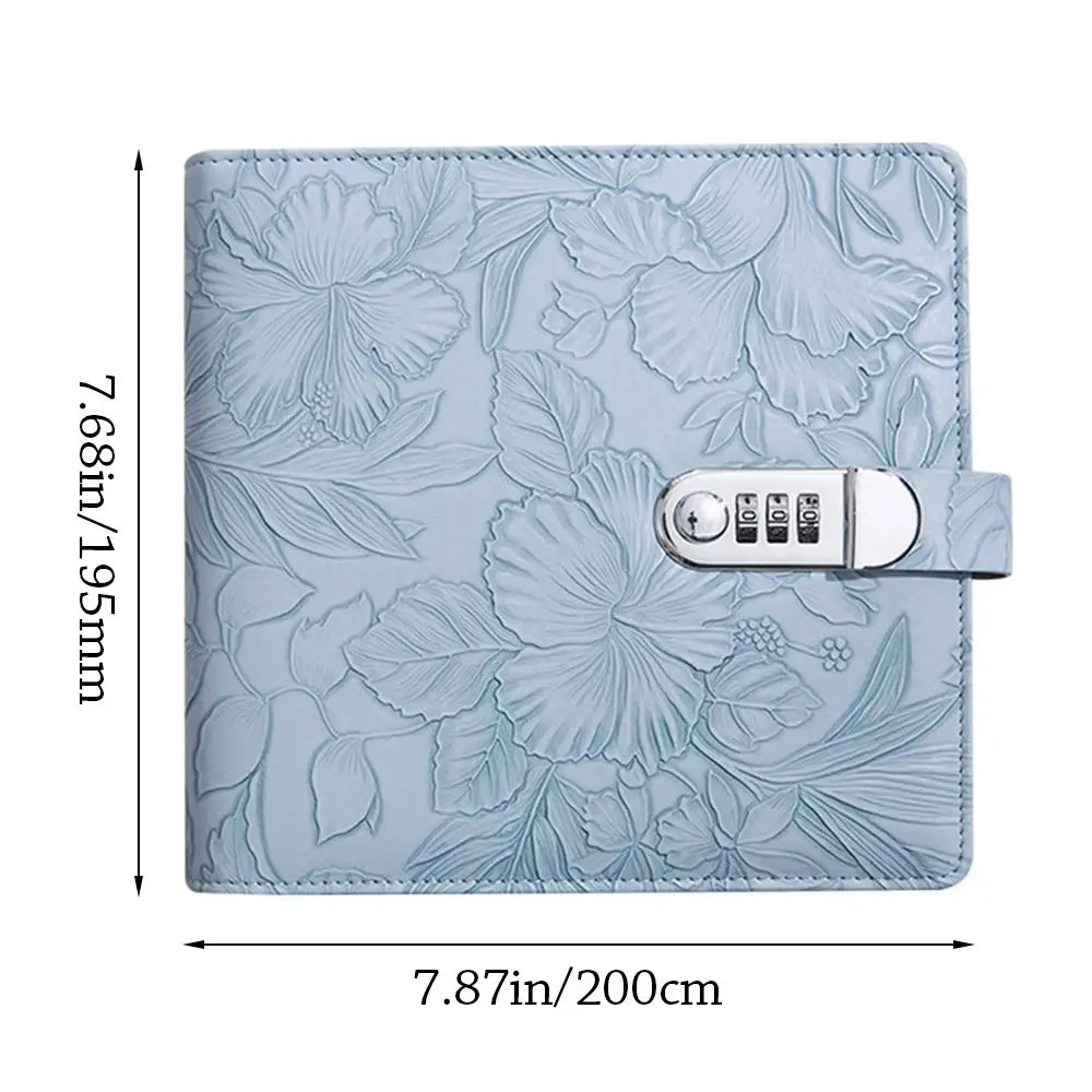 With Password Lock 200 Envelopes Money Saving Challeng Save Money PU Savings Binder Portable Reusable Savings Challenges Book