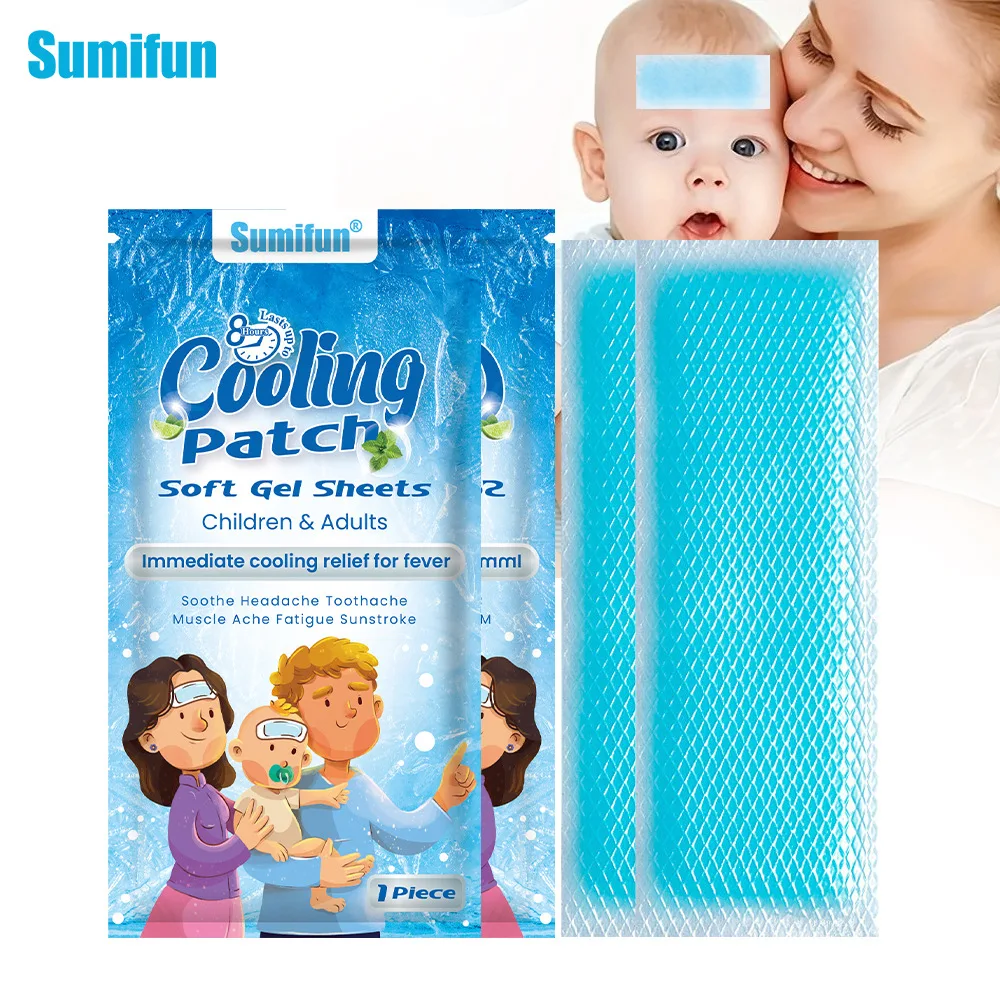 Sumifun Cold Stick Cooling Stick Żel wodny Zastosuj Cool Paste na czoło Cold Stick Niezbędny w lecie