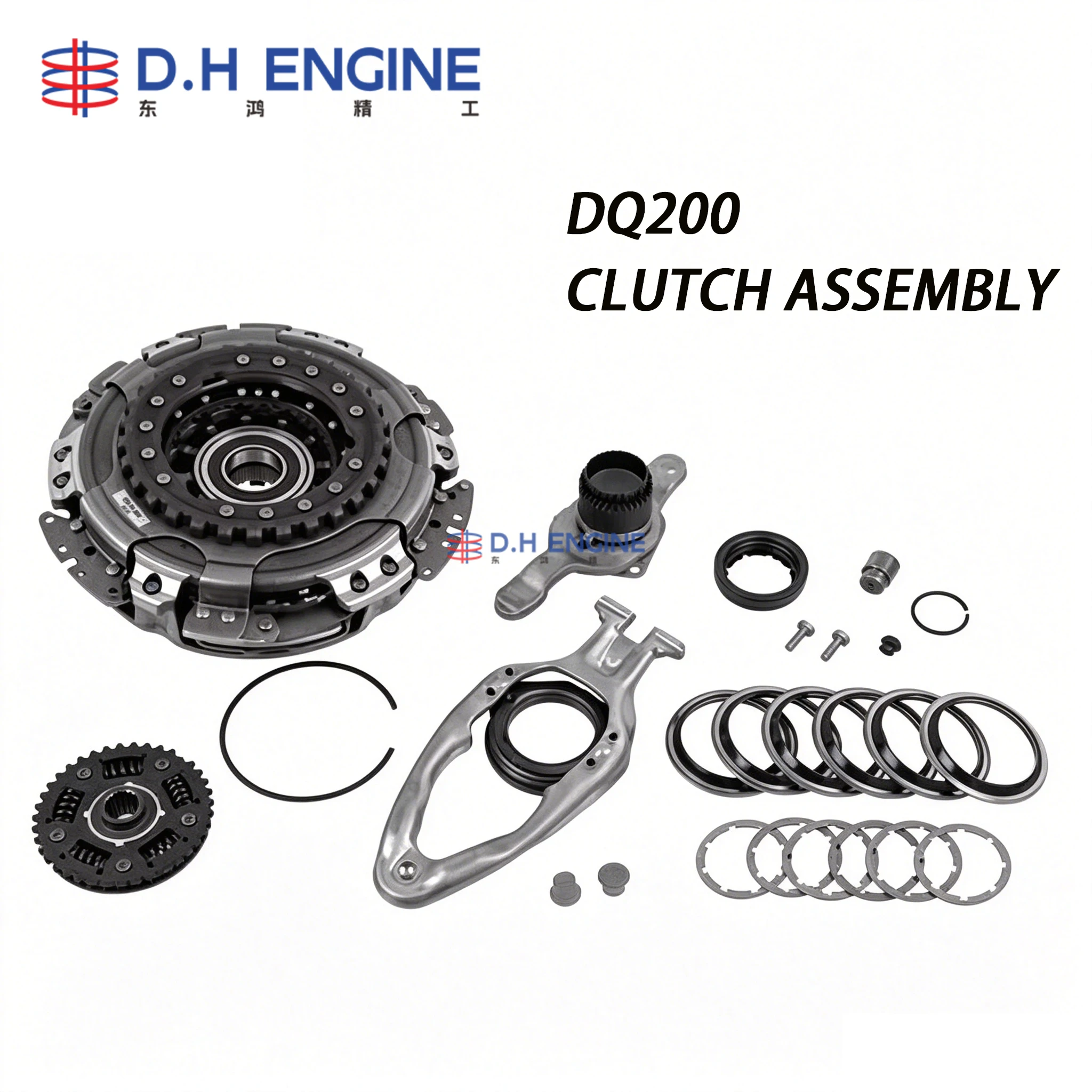 High Performance DQ200 0AM198142 Clutch Component 7 Speed Gearbox Parts for Audi A3 Q2L Skoda Octavia 1.4T 1.5T Vehicle Parts