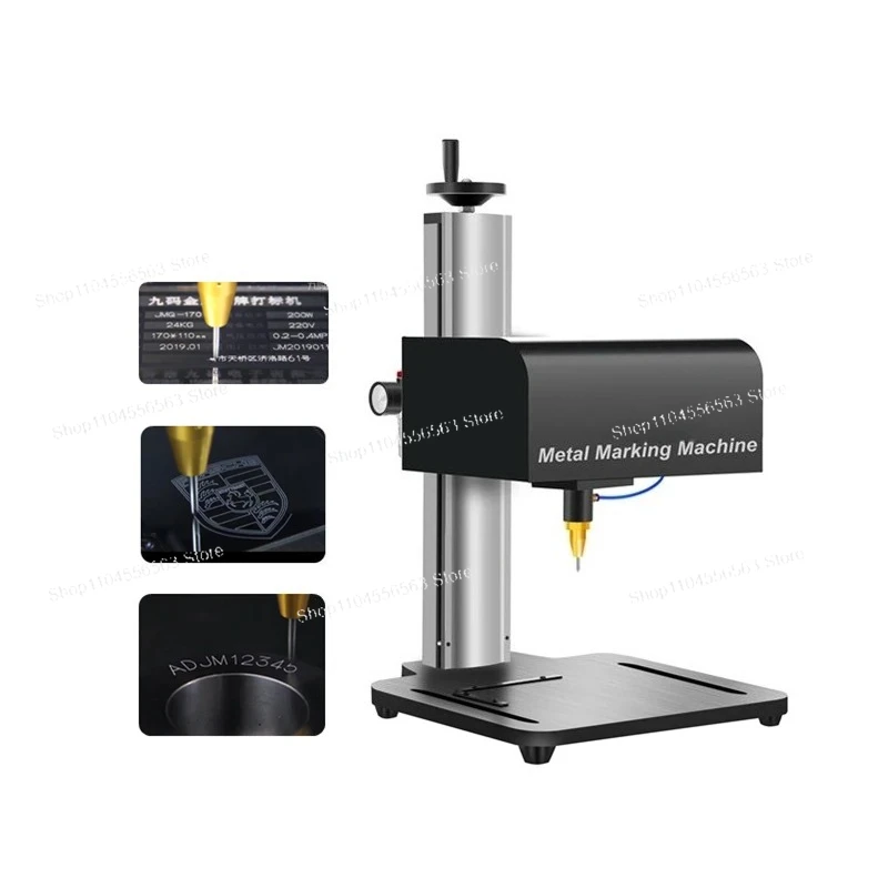 Desktop Engraving Hand-held Pneumatic Electric Pneumatic Marking Machine 300*200 MM Touch Screen For Nameplate Cylinder Number