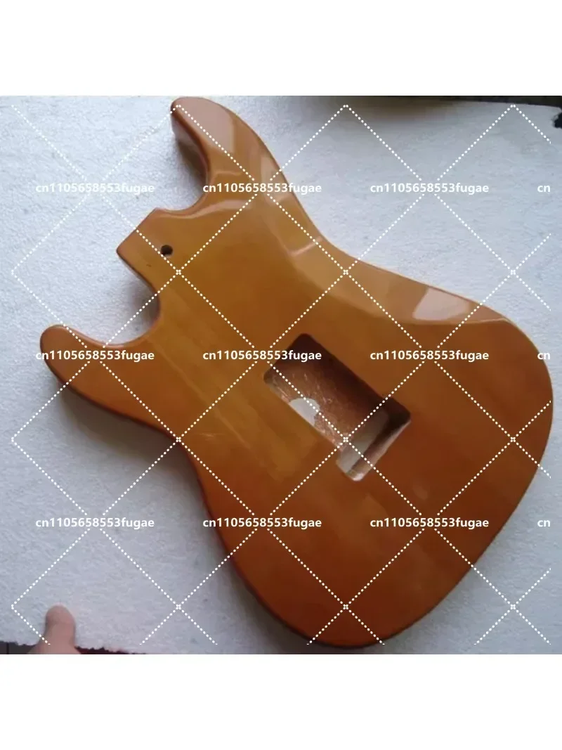 electric-guitar-stq-body-personalized-scar-wood-grain-mahogany-bright-paint-diy-guitarist-accessory