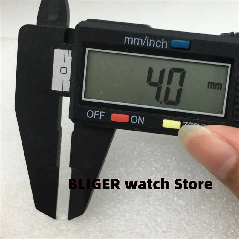 BLIGER Watch Hands 24 Hours Small Hand Green Luminous Fits NH37 NH39 Movement