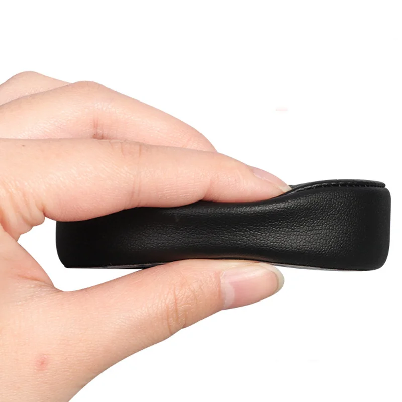 دائم منصات الأذن ل 1 أكثر MK801 سماعة الأذن لينة بروتين الجلود رغوة الذاكرة الإسفنج غطاء إصلاح أجزاء سماعة كم