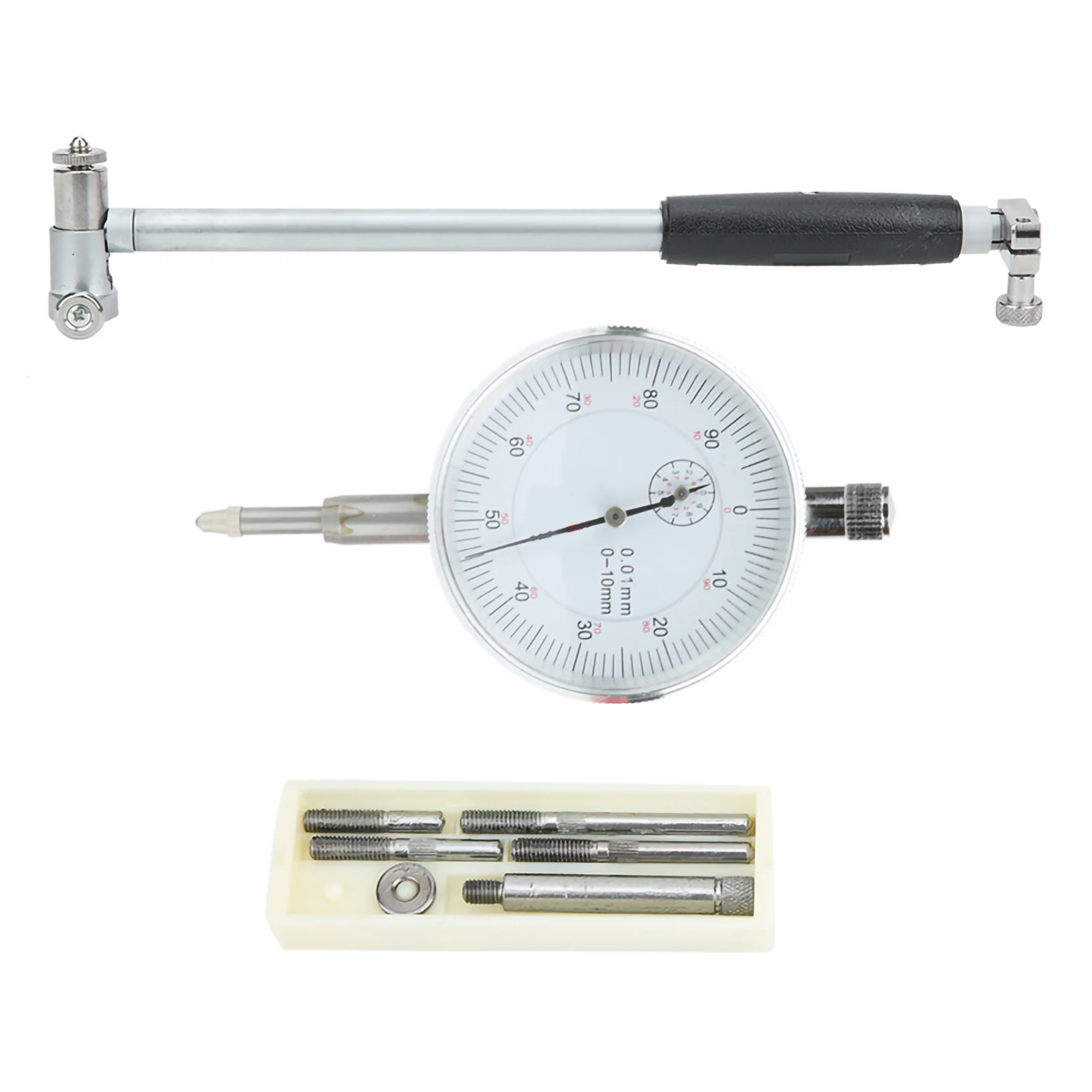 Dial Bore Gauge 50-160MM Diameter Indicator Measuring Engine Cylinder Tool Kit