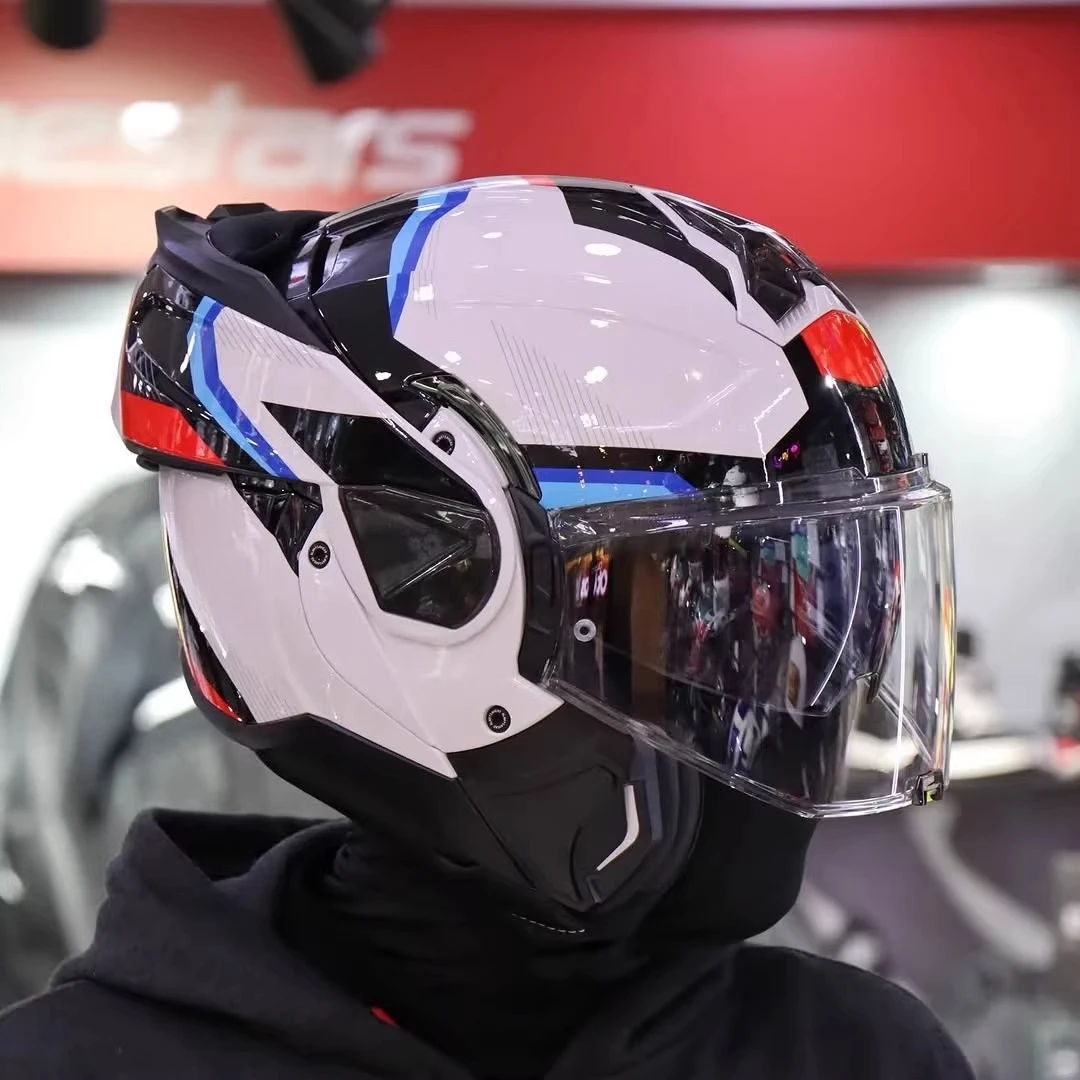 Lens for LS2 FF910 Advant II Motorcycle Helmet Visor FF910 Full Helmet Windshield Anti-fog Sticker Accessories