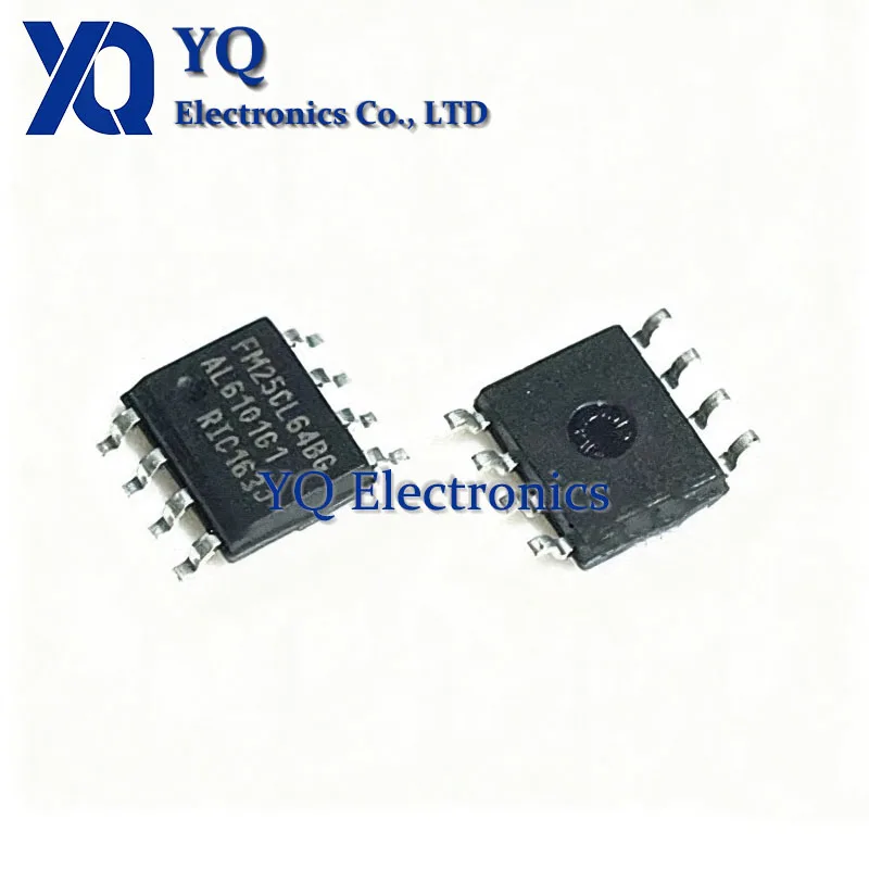 10PCS/lot New OriginaI FM25CL64 FM25CL64BG FM25CL64B-G FM25W256-G -GTR SOP-8 Ferroelectric memory chip