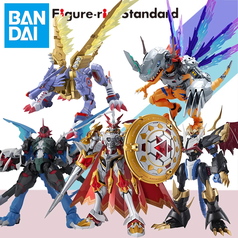 Bandai Original Digimon Series Anime Action Figures Mecha Dragonmon Assembly Model Toy Collection Model Ornaments Boy Gifts