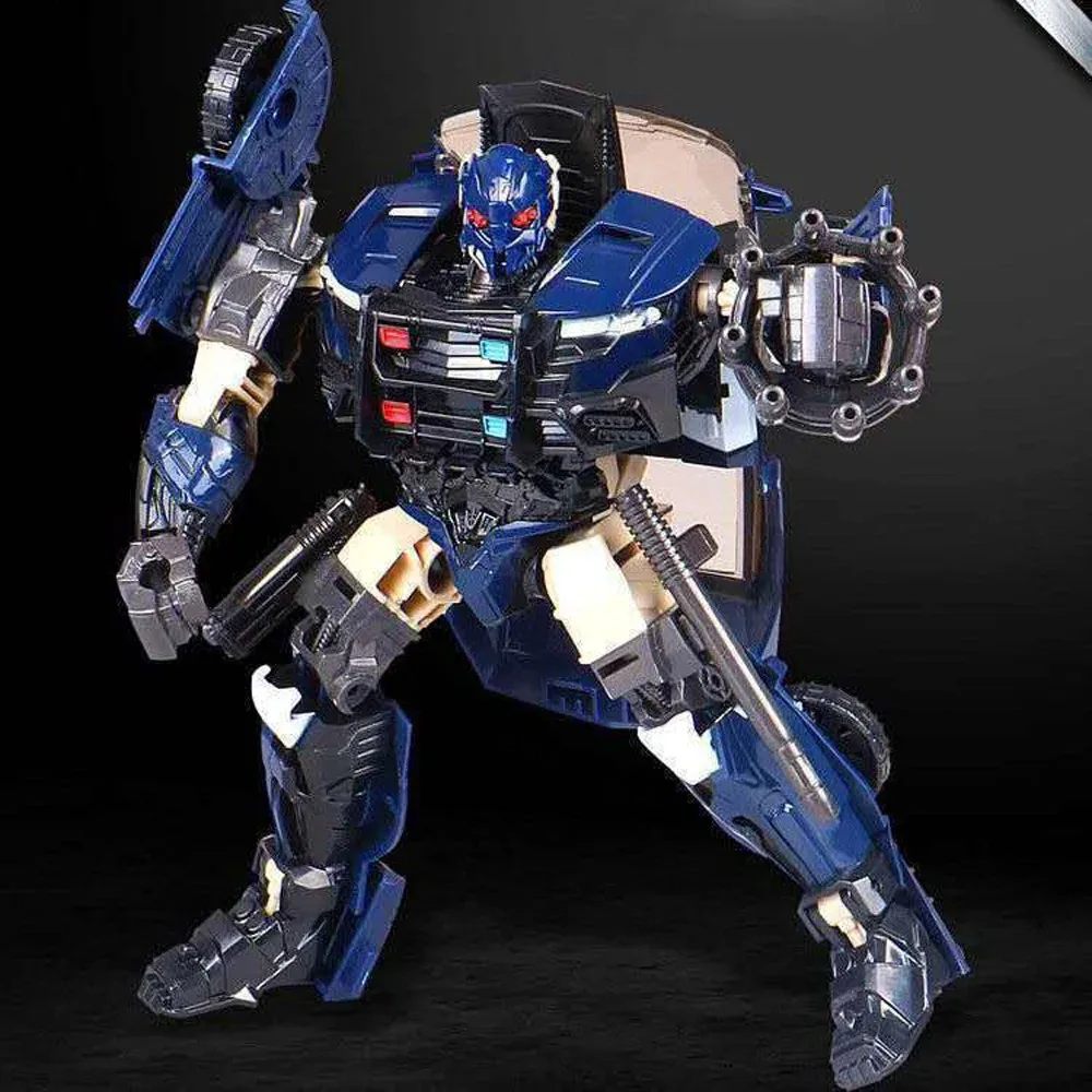 【Auf Lager】 Wahl TAIBAI YS05 Transformationsspielzeug Polizeiauto Auto Roboter Barrikade Kind Junge Spielzeug Modellhöhe 18 cm