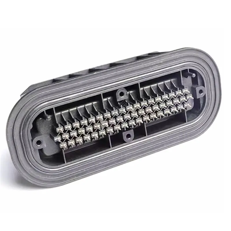 ABWZ-1 Set 55 Pin Car Waterproof Connector Module PLD/WAY Truck ECU Plug Center Console CD Connector For Benz 1718248 A