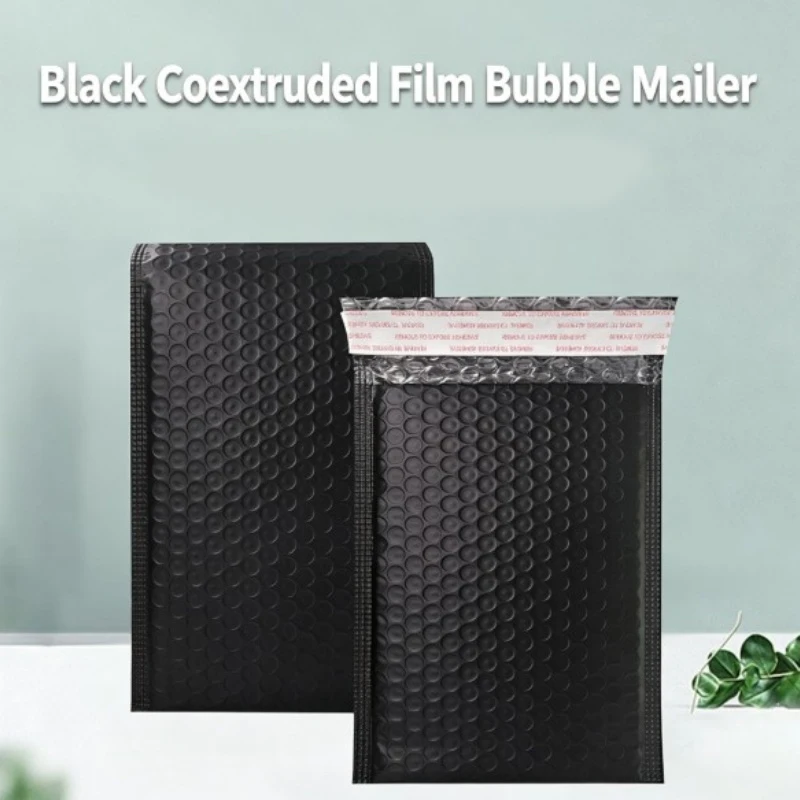 10pcs Black Bubble Envelope Bag Mailing Bag Office Packaging Bag Self Adhesive Packaging Bag Gift Wrapping Bag