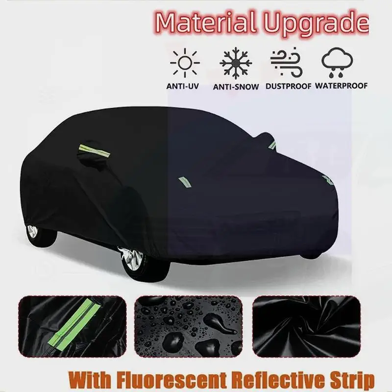 للحماية الخارجية أغطية خارجية مقاومة للماء والغبار لسيارة Toyota RAV4 XA50 2018-2023