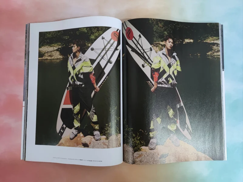 Figure Cover Photo Album Book, Madame Figaro, Wang Hedi, China Fashion Magazine, Dylan Wang, Made, 2022