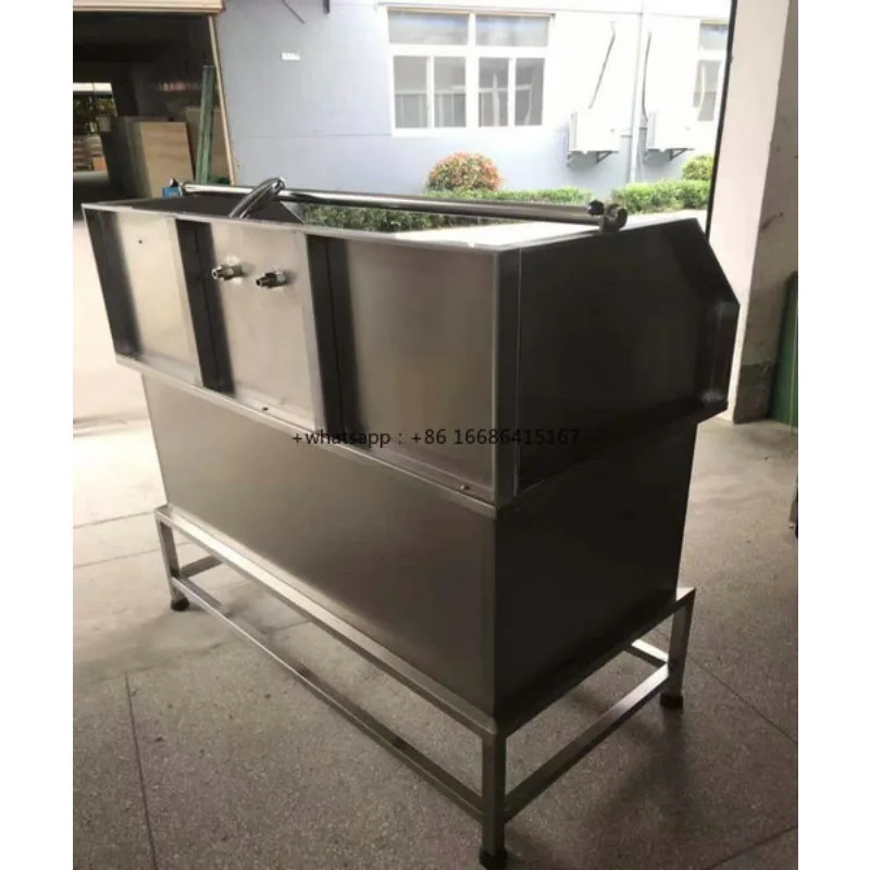 Full Stainless Steel Animal Pet Dog Bath Tub Grooming Operating