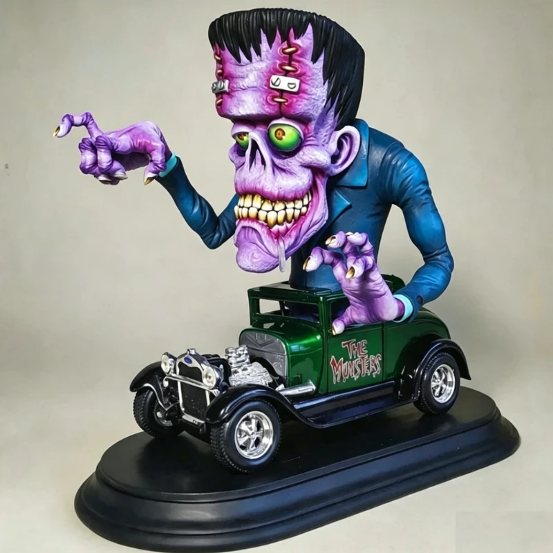 Ugly Rat Funk Anime Characters Resin Car Decorations Fashion Decorations Cool Monster Statues Send Friends Relatives Toy
