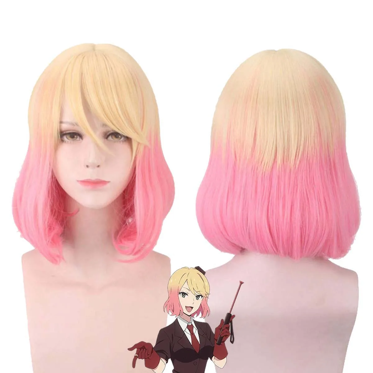 Men Anime Angels of Death Edward Mason Isaac Foster Wig