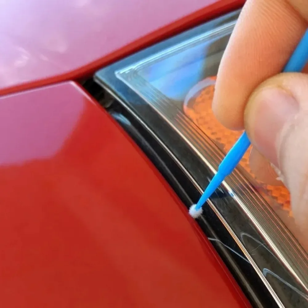 Disposable Cotton Swabs Micro Multifunction Car Touch Up Paint Brush Spray Mini Applicator Sticks Auto Maintenance Tools