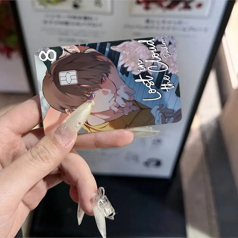 Lost In The Cloud 2024 أنيمي الكرتون الجلد ملصقات فيلم الشريط الحال بالنسبة لبطاقة الخصم الائتمانية الكبيرة الجانب الأمامي