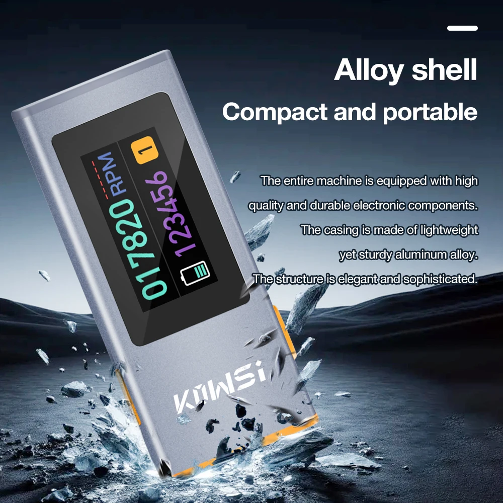 디지털 RPM 측정기, 300-200000 RPM, 레 - Tachometer Digital Laser Rpm 리뷰 및 가격
