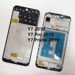 For Huawei Y7 2019 Y7 Prime 2019 Y7 Pro 2019 Middle Frame Front Bezel Cover Metal Chassis Housing Back plate LCD Holder