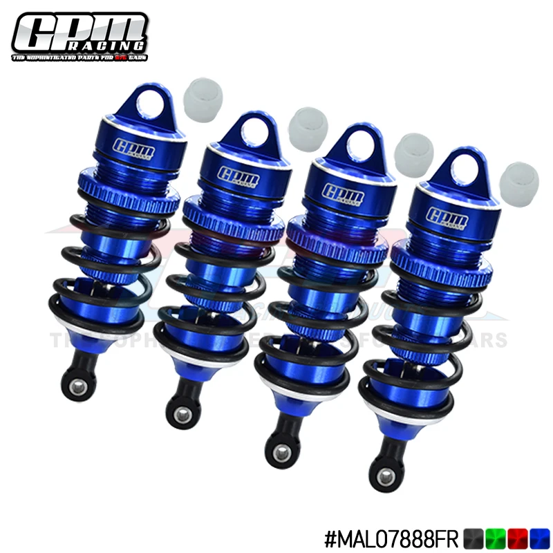 

GPM Alu F & R Adjust Spring Dampers For ARRMA 1/7 Limitless V2 Infraction Felony