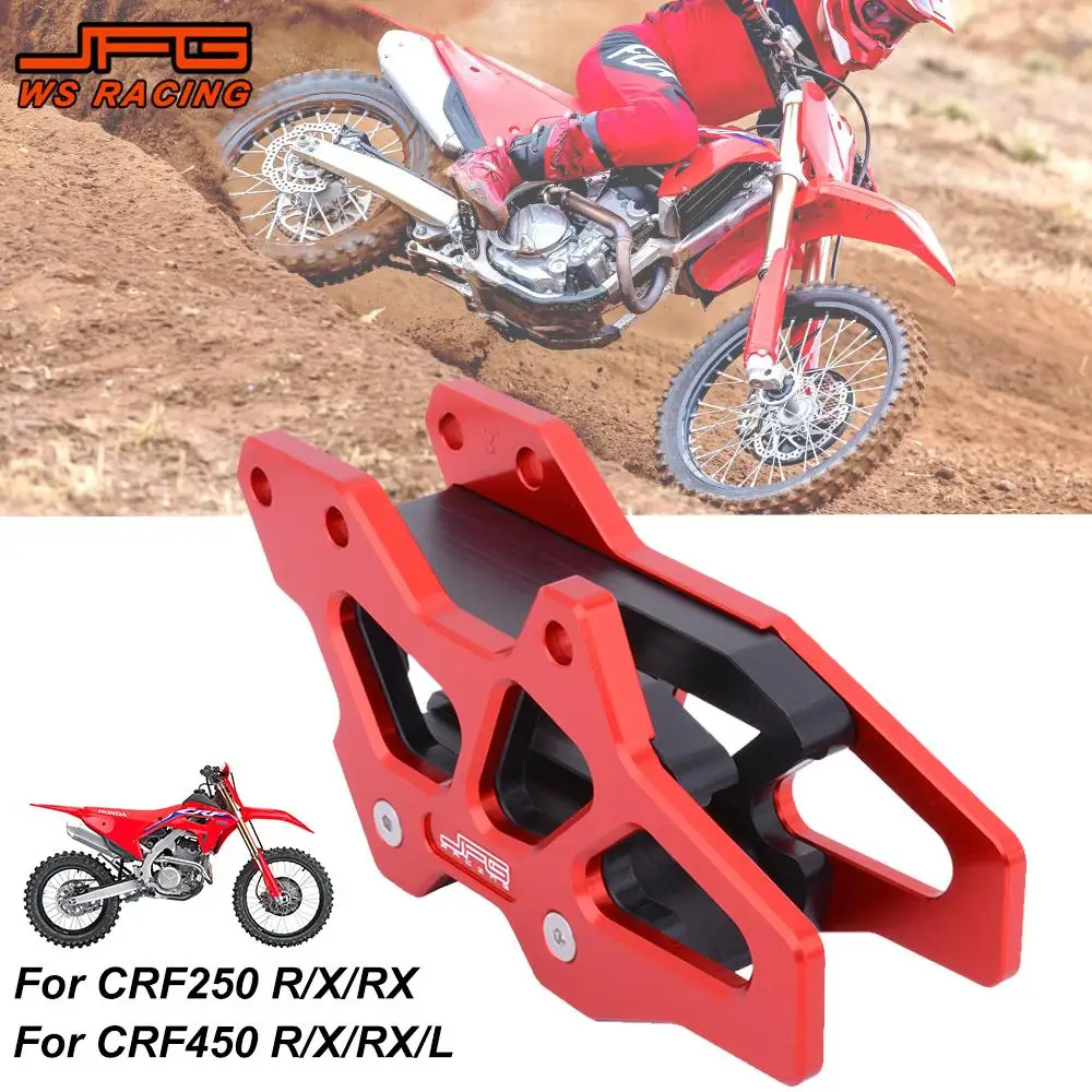 

CNC Chain Guide Block Guard Sprocket Guard Protector Motorcycle Accessories For HONDA CRF 250R 450R 250X 450X 250RX Dirt Bike