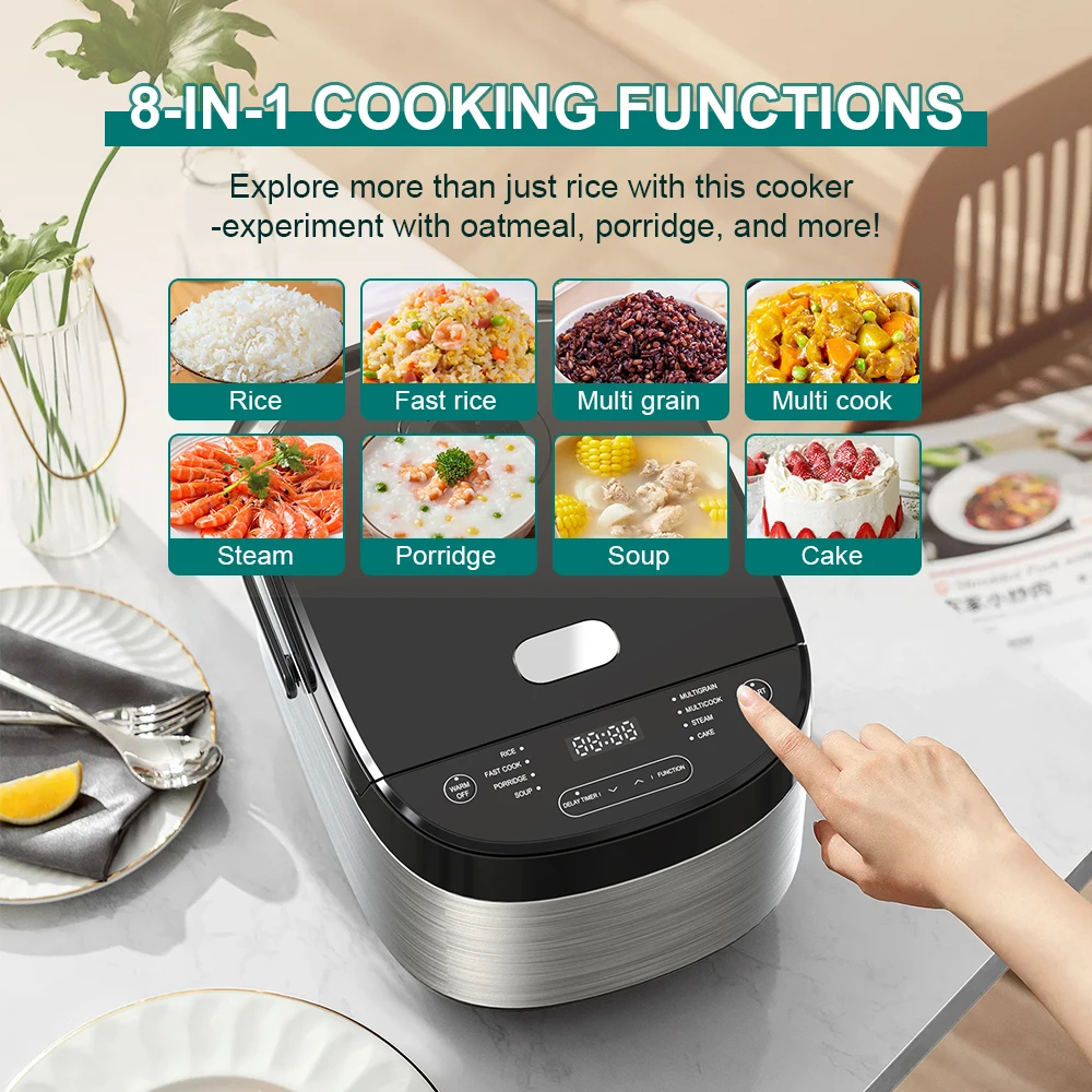 5L Multi-functional Rice Cooke - Rice Cooker 10 Cup 评论和价格