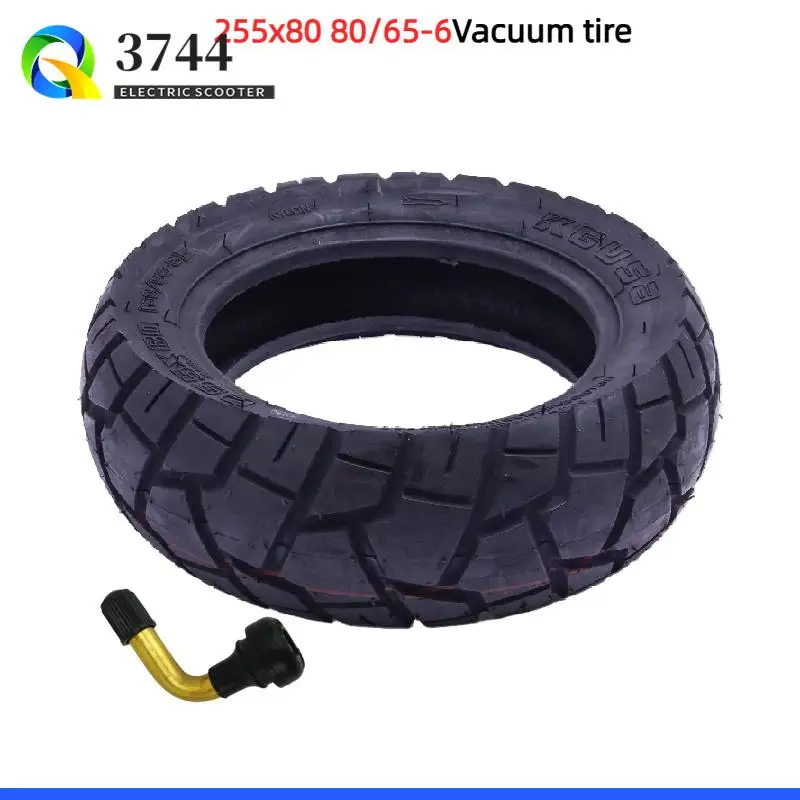 

Off Road Tires 10 Inch 255x80 80/65-6 Vacuum tire Scooter Parts For Kugoo M4, Quick 3, Zero 10X, Speedual