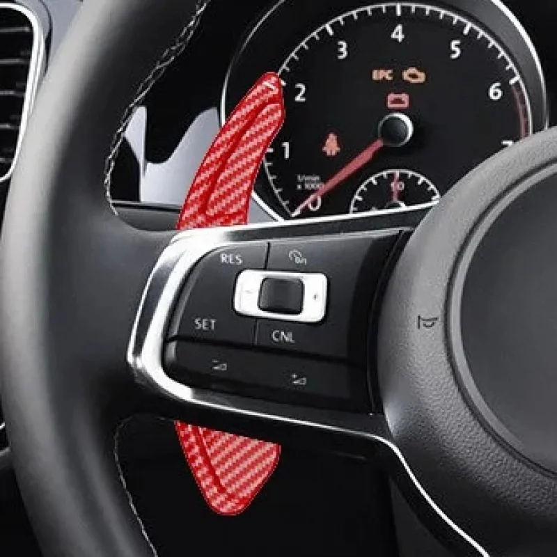 

2pcs Car Steering Wheel Shift Paddle Extension Shifters For Volkswagen VW Golf 7 Mk7 R-Line GTI Jetta Scirocco Polo Lamando