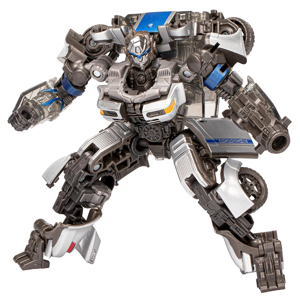 [In Stock] Original Hasbro Transformers Studio Series Rise of The Beasts Deluxe Class SS 105 Autobot Mirage Action Figure Model