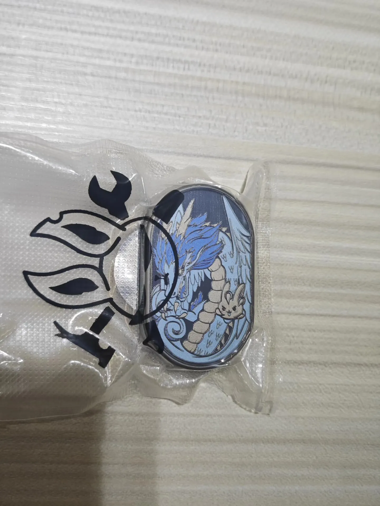 Used EDC [Spot] MOT Titanium Dragon Push Brand Edc Blue Dragon, Dragon Law Titanium Alloy Edc Toy,