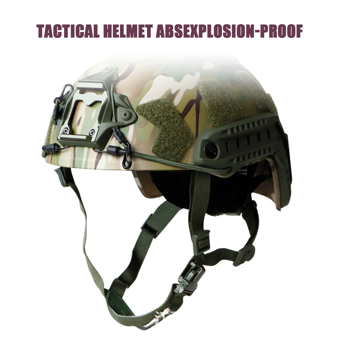 Casco táctico ligero y transpirable de fibra de carbono con orificios; para esquí y ciclismo; accesorios militares tácticos FAST PJ