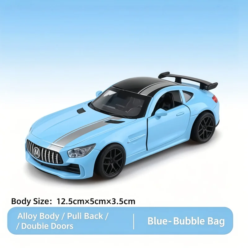 1/36 alloy sports car model, pull-back alloy racing car toy car, double door super sports car, holiday gift, view 3