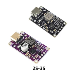 Mehrzelliges 2s 3s Typ-C-USB-Boost-Konverter-Aufwärts leistungs modul Lipo-Polymer-Li-Ionen-Ladegerät-Schutz platine