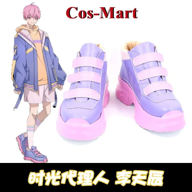

Cos-Mart Anime Link Click Li Tianchen Shoes Cosplay Height Increasing Shoes Performance Anime Expo Universal Customize