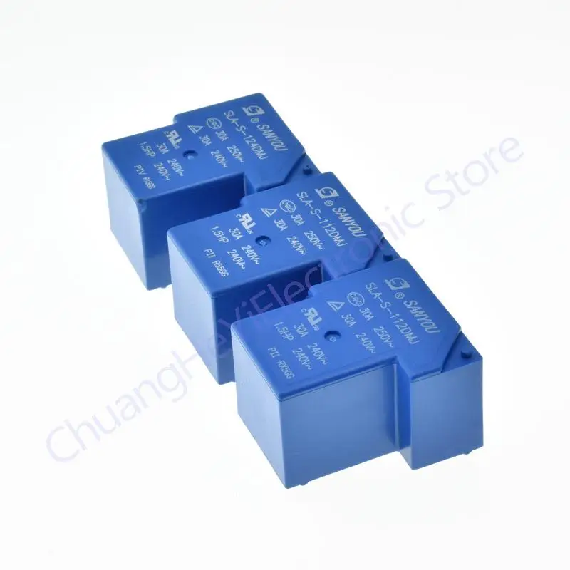 50Pcs/lot SANYOU relay SLA-S-105 112 124D DM DMJ DJ 4PIN 5PIN 6PIN Replaceable SLA-5VDC 12VDC 24VDC-SL-A C 5V 12V 24V Relay