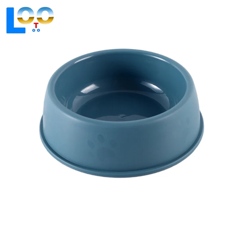 Tigelas de alimentação para animais de estimação, para gatos e cães, cor sólida, tigelas de água, fáceis de limpar, tigelas de comida úmida e seca, suprimentos para animais de estimação