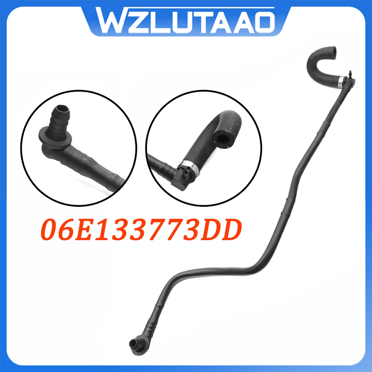 Vacuum Pump Pile Hose 06E133773DD 06E 133 773 DD 06E133773BC 06E133773CG For Audi A4 A5 A6 A7 A8 Q5 Q7 S4 S5 SQ5 3.0L 2011-2016