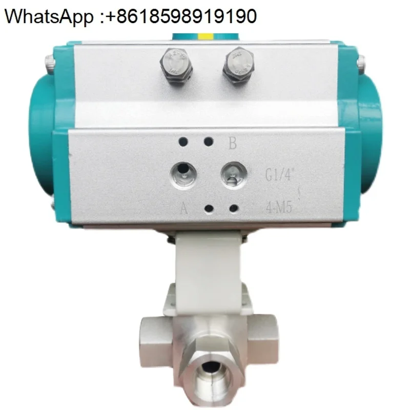 

Q614N-320 pneumatic high pressure threaded stainless steel