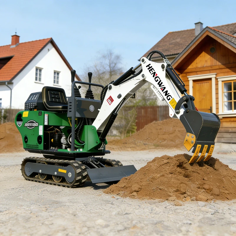 

0.8-2.0 Ton Mini Crawler Excavator CE EPA Euro V Kubota Engine Hydraulic Diesel Compact Digger for Construction Customized