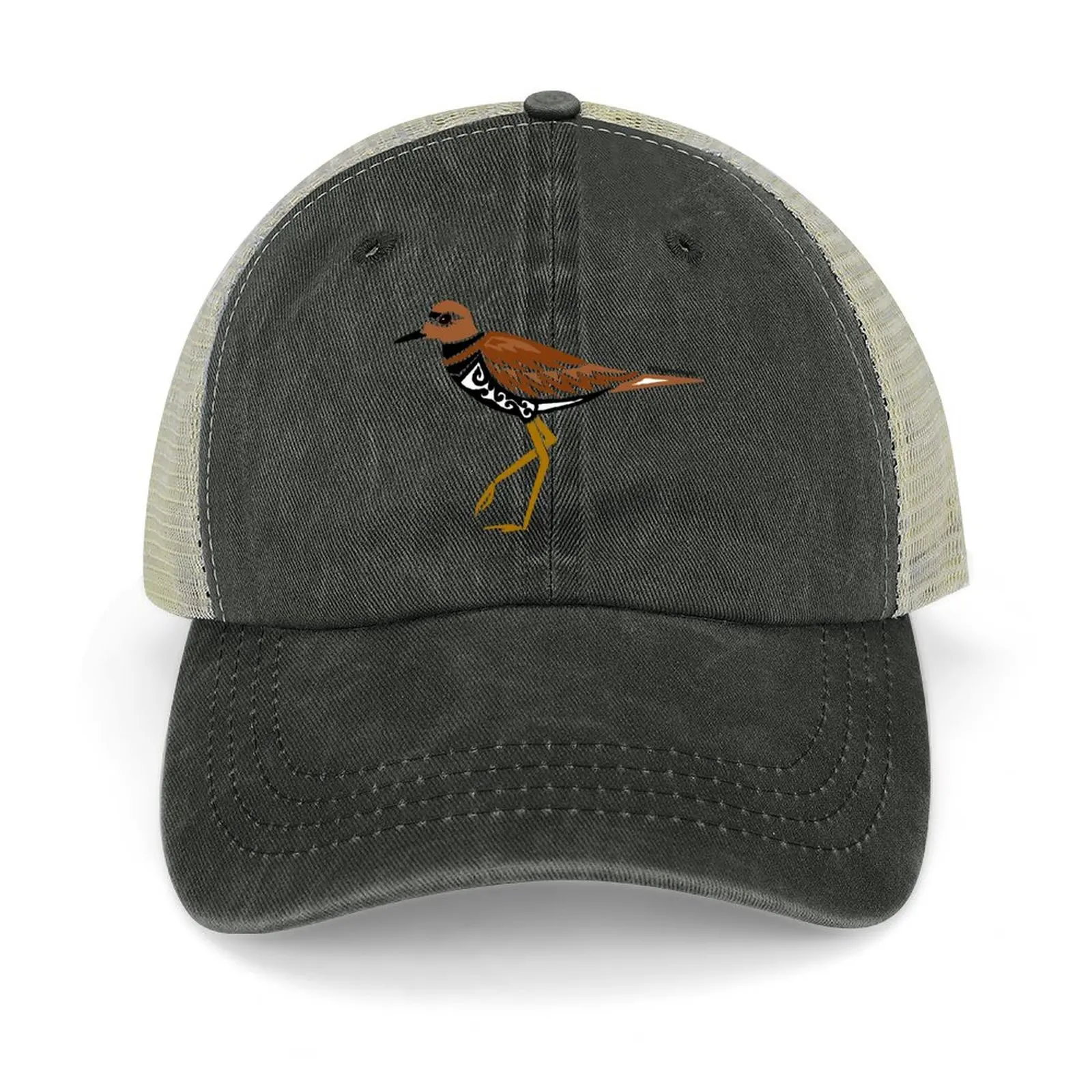 

Killdeer Plover Tribal Design - ColoredCap Baseball Cap Horse Hat Hat Beach tactical cap Bobble Hat Woman Hats Men's
