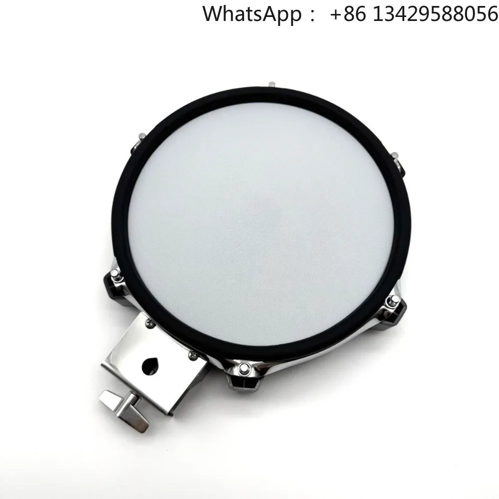 8 Inch Double Trigger Electronic Drum Pad Double Mesh Professional Sound Source Low Noise Practice E-Drum Kit
