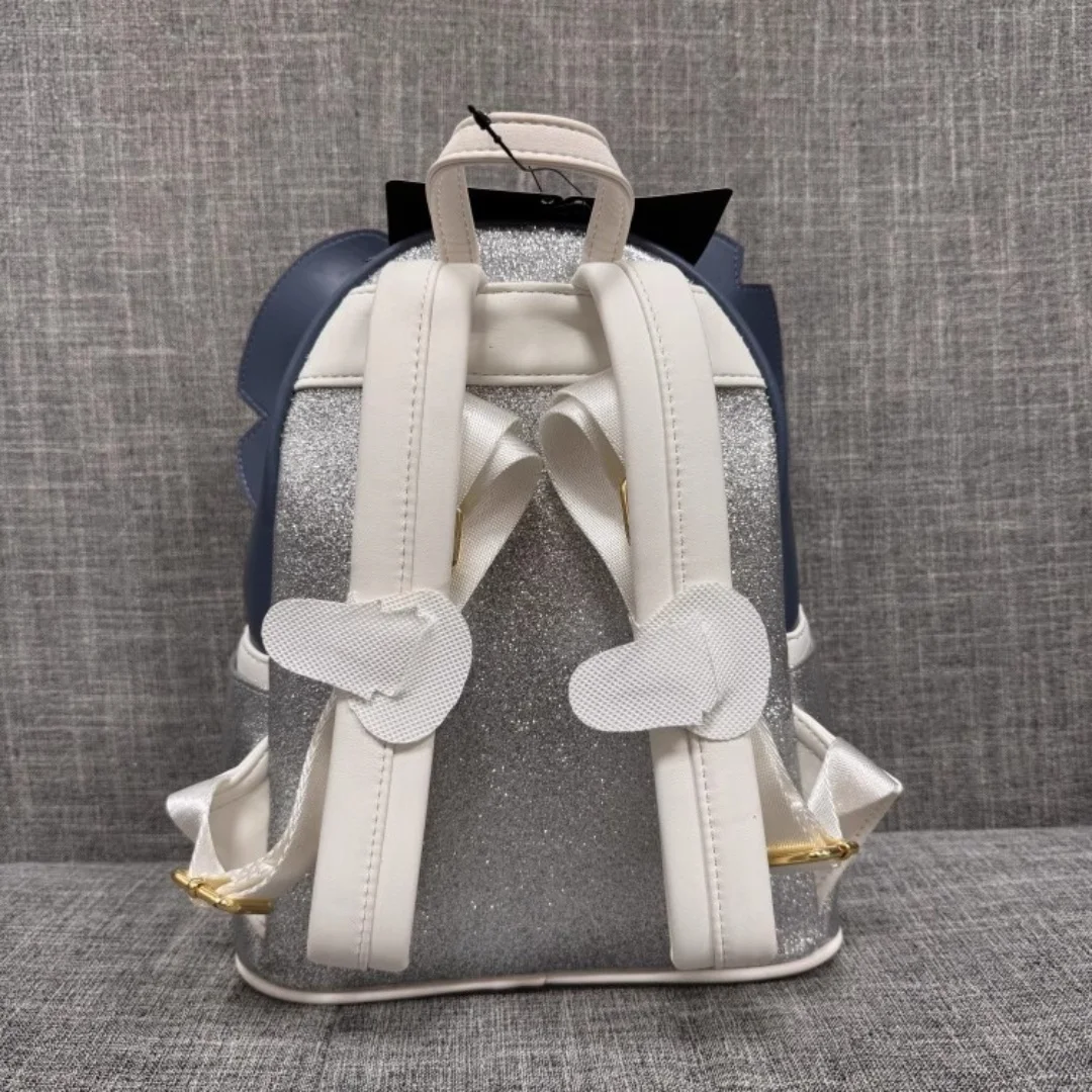 Zaino Disney Personaggio Periferico Stitch Winnie The Pooh Borsa a tracolla carina di grande capacità Borsa da scuola per studenti